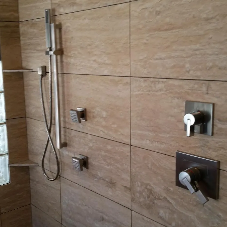 Shower fixture installation for Water Heater Installation in Hingham